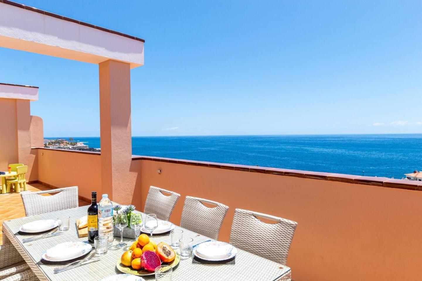 Penthouse Apt With Jacuzzi By Dream Homes Tenerife Puerto de Santiago  Exterior photo